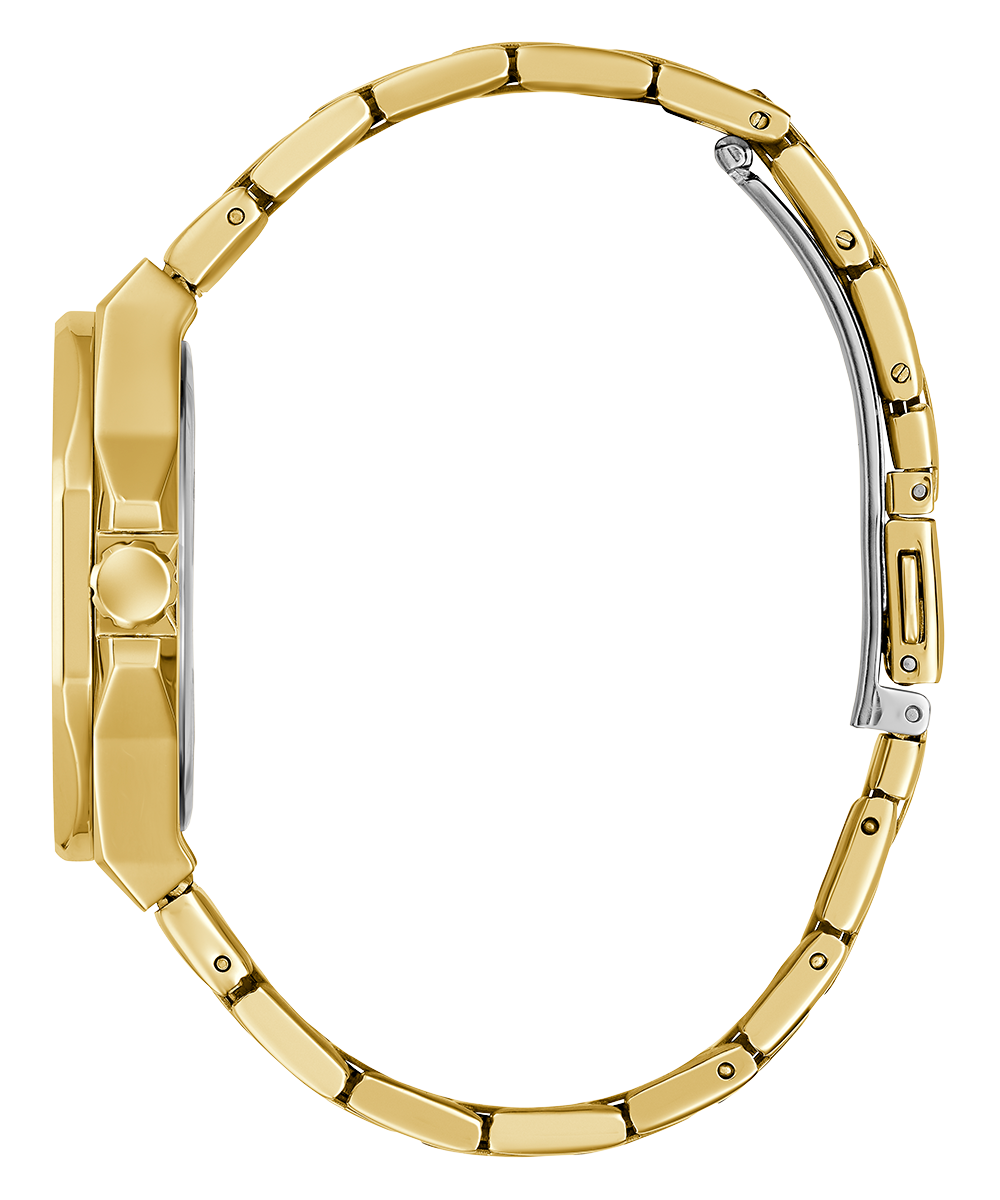 GUESS Ladies Gold Tone Date Watch