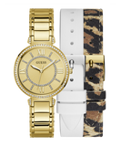 GUESS Ladies Gold Tone Analog Watch