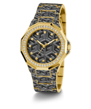GUESS Ladies 2-Tone Gold Tone Analog Watch
