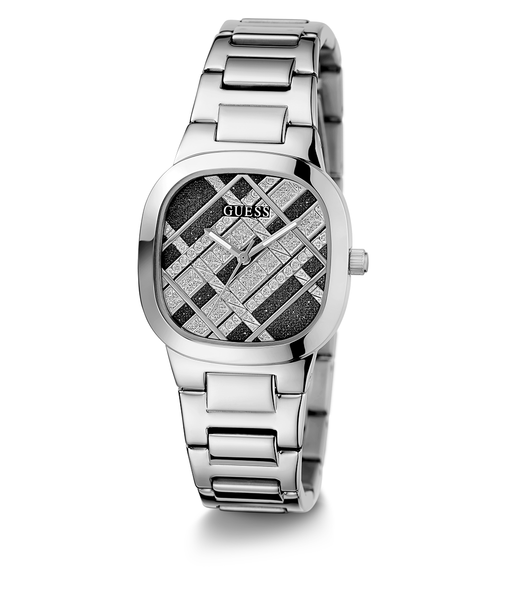 GUESS Ladies Silver Analog Watch