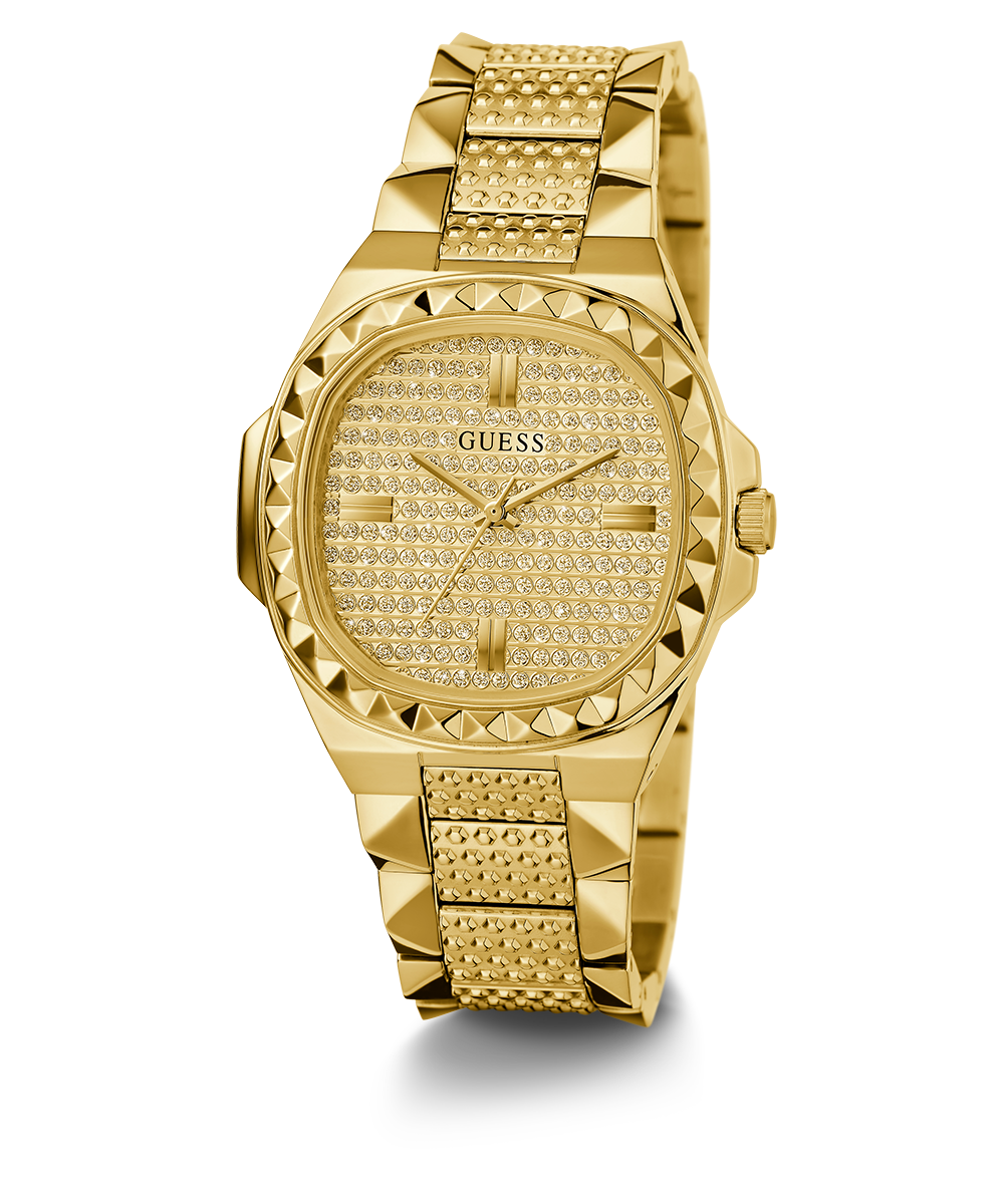 GUESS Ladies Gold Tone Analog Watch