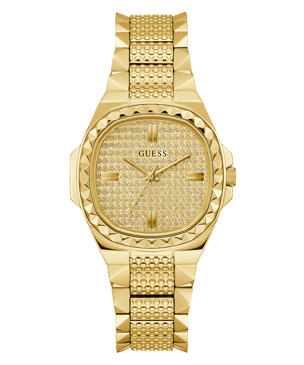 GUESS Ladies Gold Tone Analog Watch