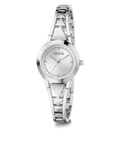 GUESS Ladies Silver Tone Analog Watch