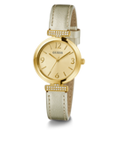 GUESS Ladies Gold Tone Analog Watch