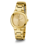 GUESS Ladies Gold Tone Analog Watch