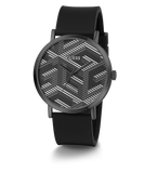 GUESS Mens Black Analog Watch