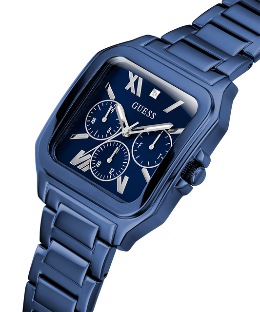 GUESS Mens Blue Multi-function Watch