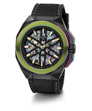 GUESS Mens Black 2-Tone Analog Watch