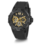 GUESS Mens Black Multi-function Watch