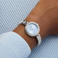 Gb Lovey Women Quartz Blue Dial Analog Stainless Steel GW0655L4