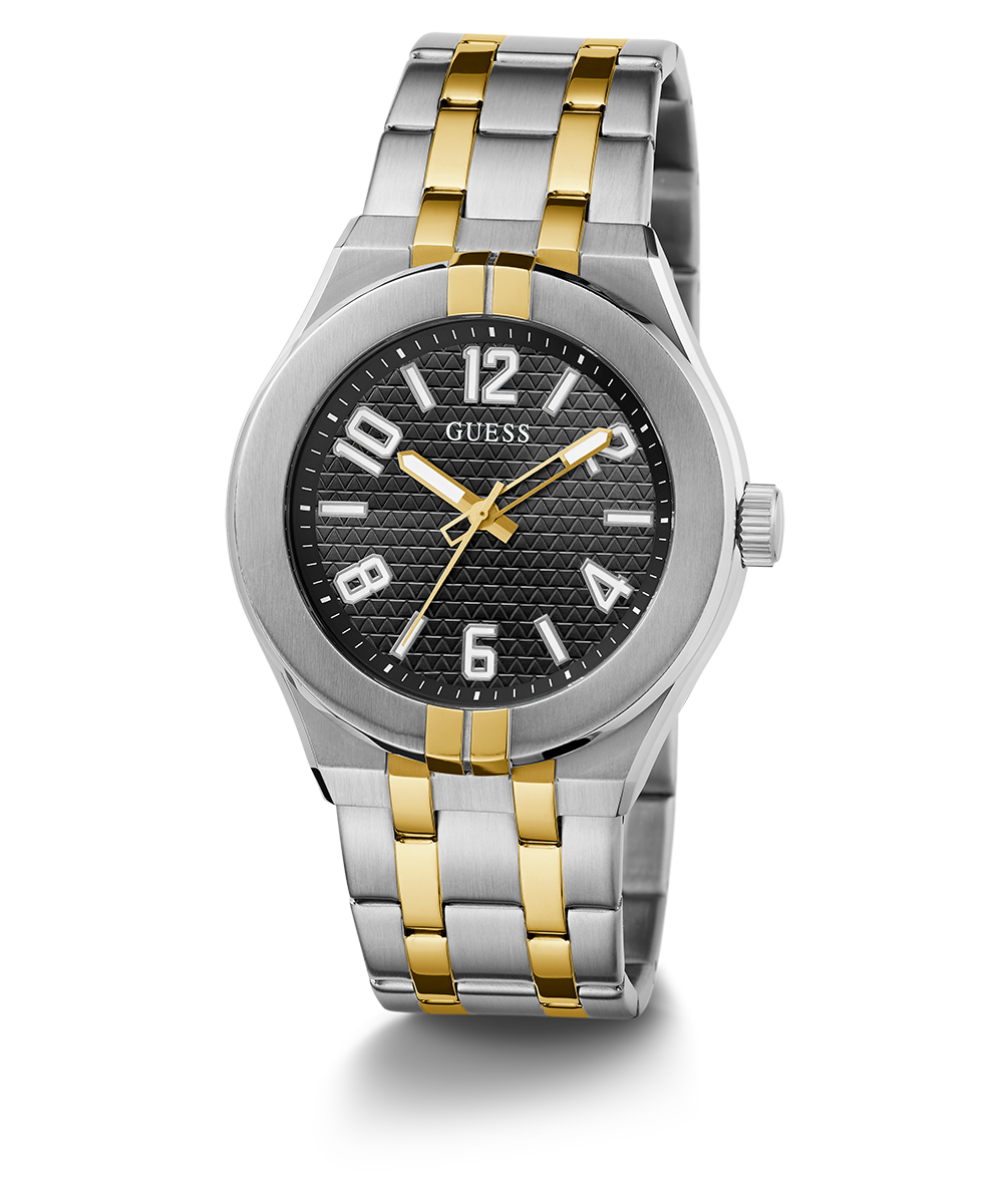 GUESS Mens 2-Tone Analog Watch
