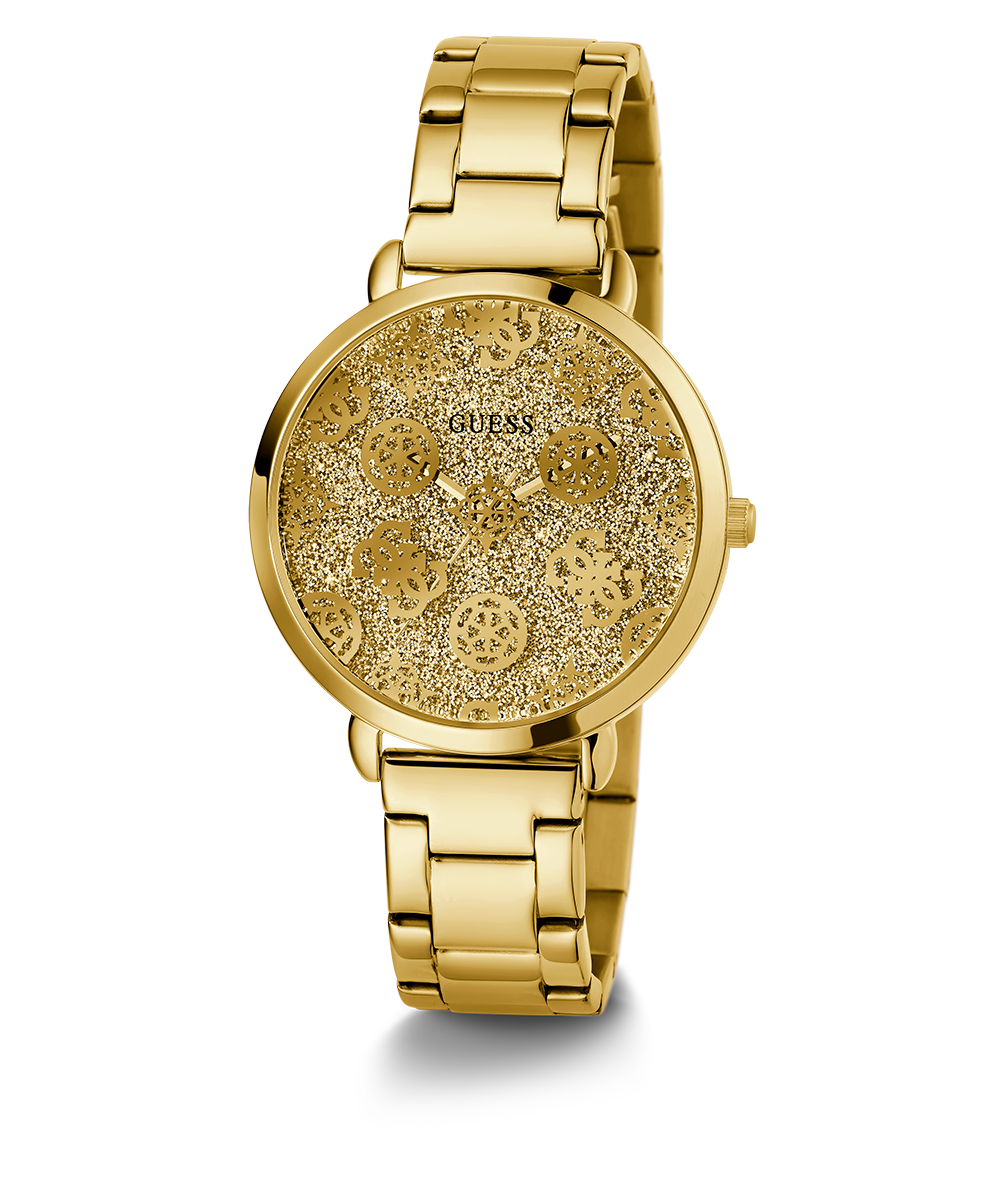 GUESS Ladies Gold Tone Analog Watch