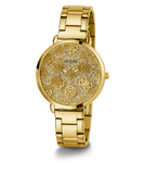 GUESS Ladies Gold Tone Analog Watch