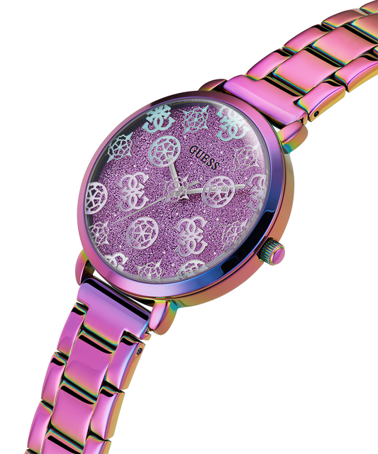 GUESS Ladies Iridescent Analog Watch