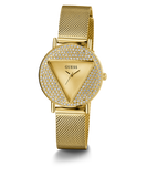 GUESS Ladies Gold Tone Analog Watch