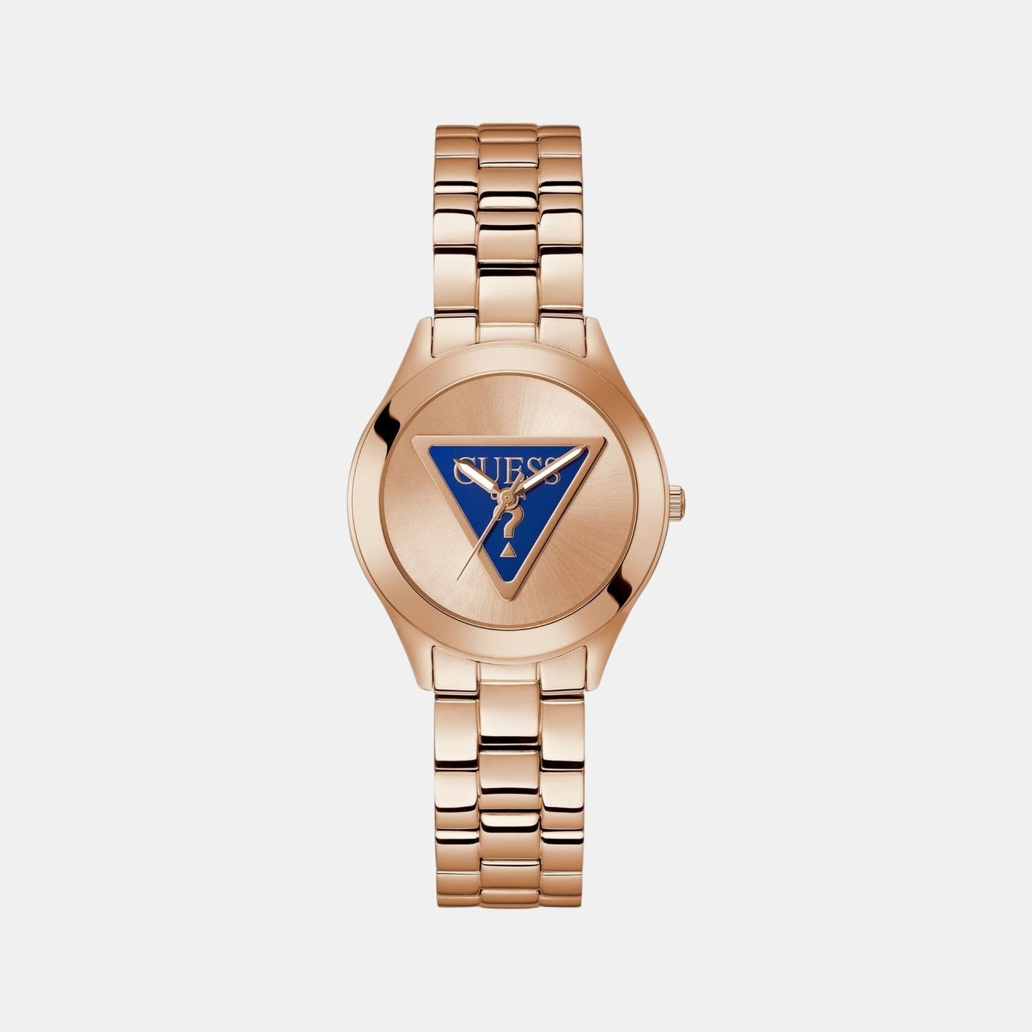 Trend Women Quartz Pink Dial Analog Stainless Steel Watch GW0675L3
