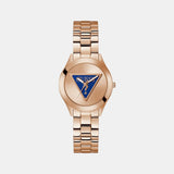 Trend Women Quartz Pink Dial Analog Stainless Steel Watch GW0675L3