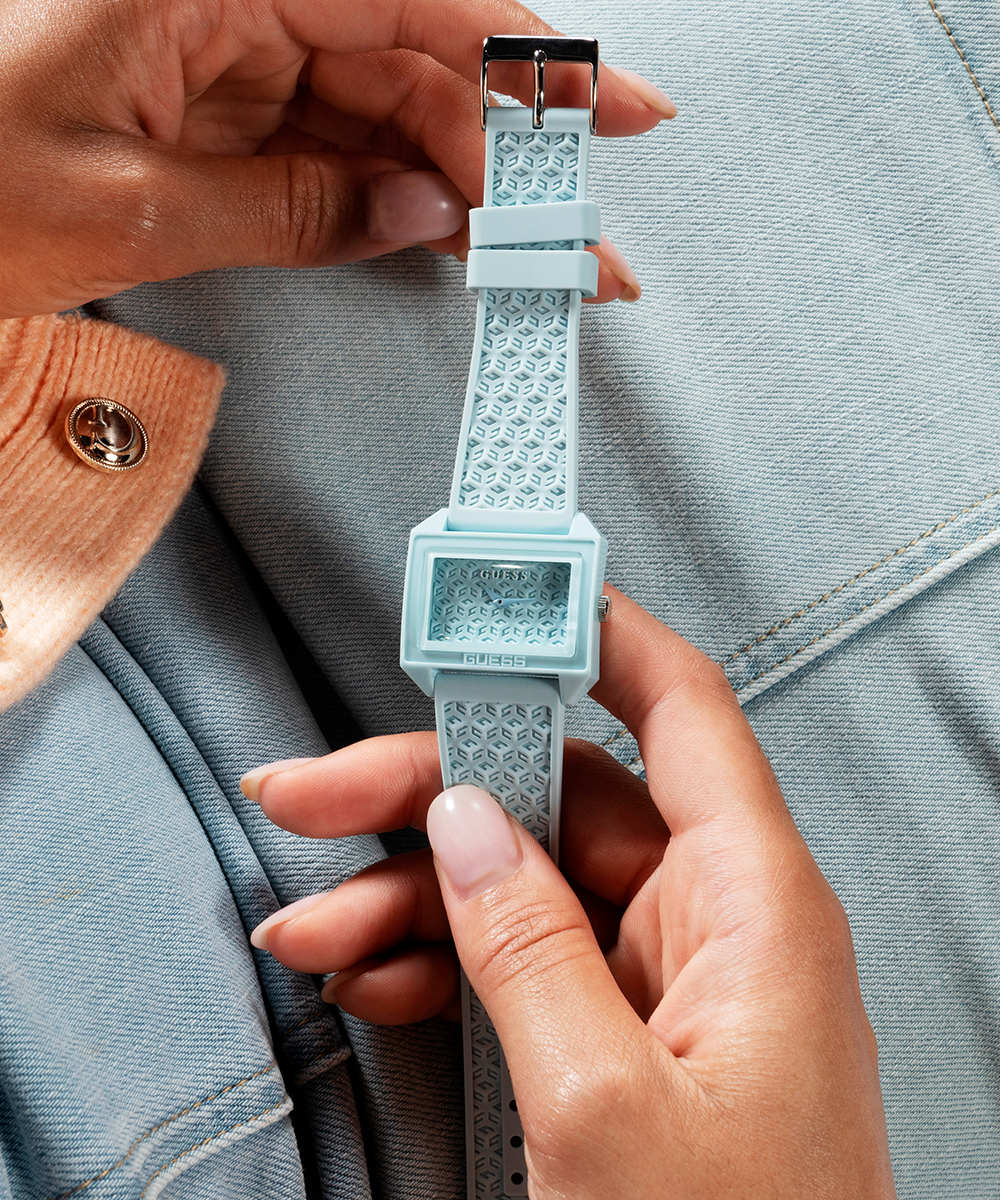 GUESS Ladies Blue Analog Watch