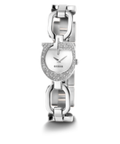 GUESS Ladies Silver Tone Analog Watch