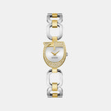 Gb Gia Women Quartz Silver Dial Analog Stainless Steel GW0683L6