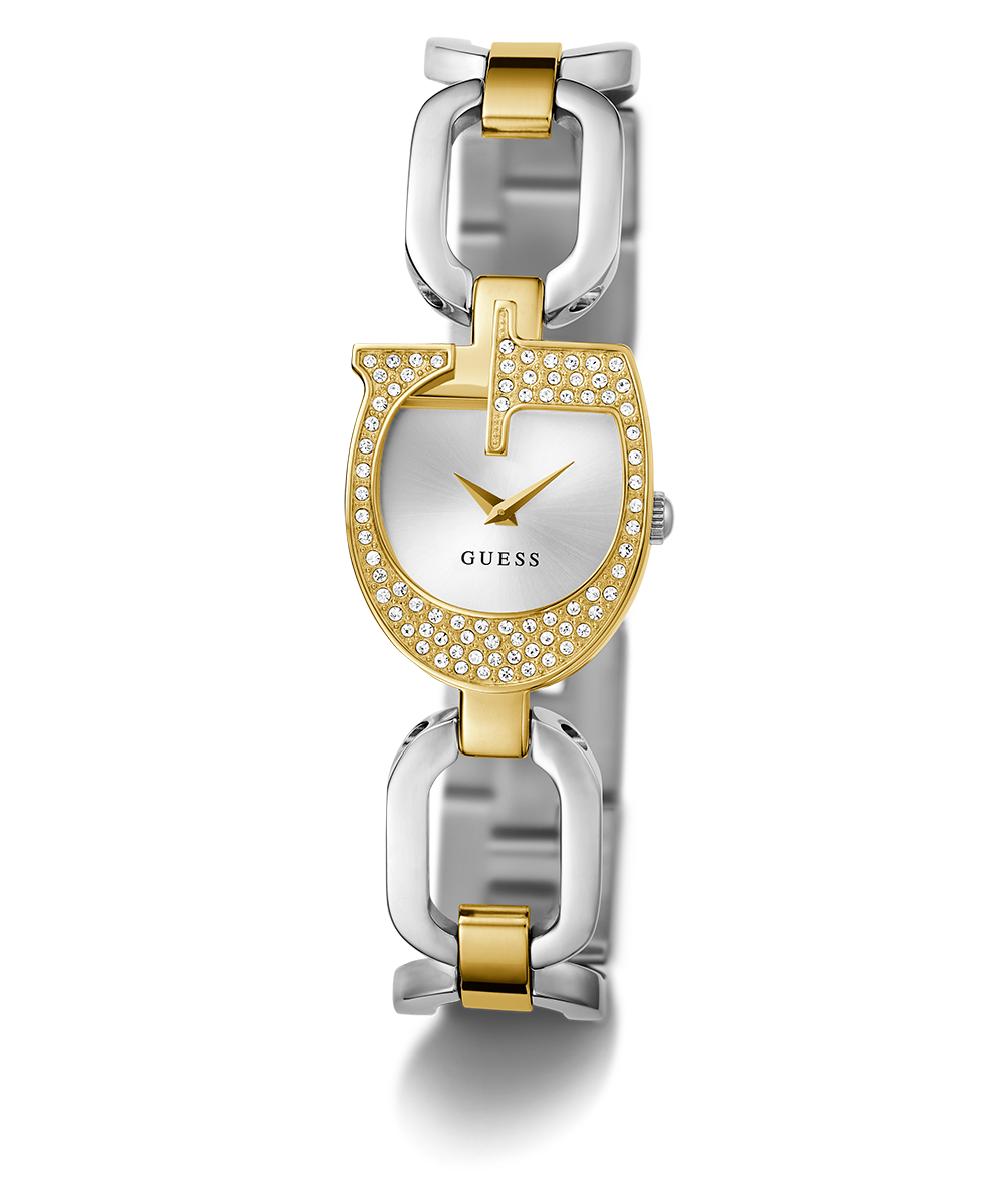 GUESS Ladies 2-Tone Gold Tone Analog Watch
