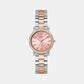 Gd Fawn Women Quartz Pink Dial Analog Stainless Steel GW0686L4