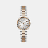 Gd Mini Luna Women Quartz Silver Dial Analog Stainless Steel GW0687L3