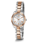 GUESS Mini Luna Ladies 2-Tone Analog Watch