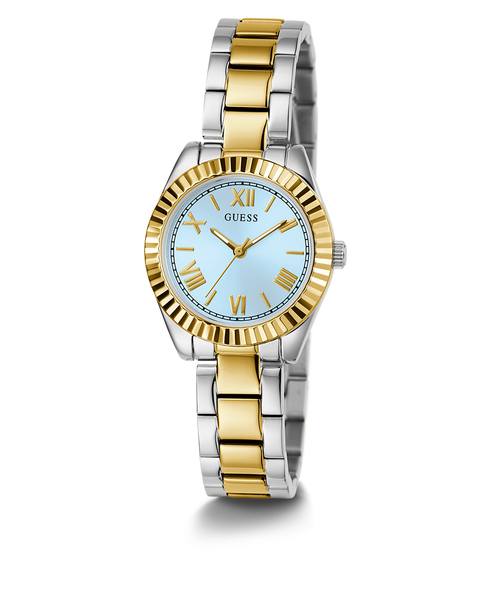 GUESS Mini Luna Ladies 2-Tone Analog Watch