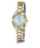 GUESS Mini Luna Ladies 2-Tone Analog Watch