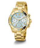 GUESS Ladies Gold Tone Multi-function Watch