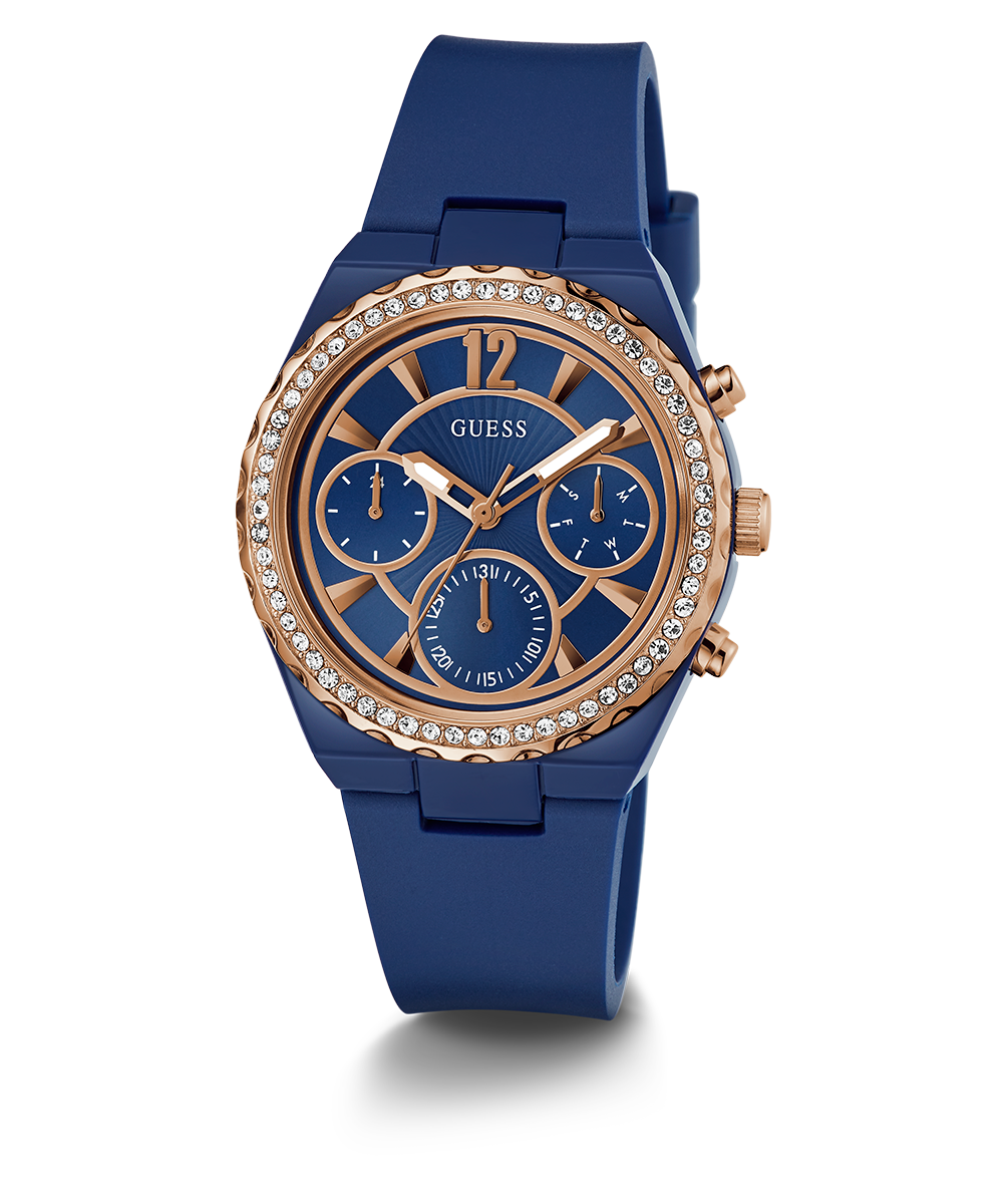 GUESS Ladies Blue Multi-function Watch