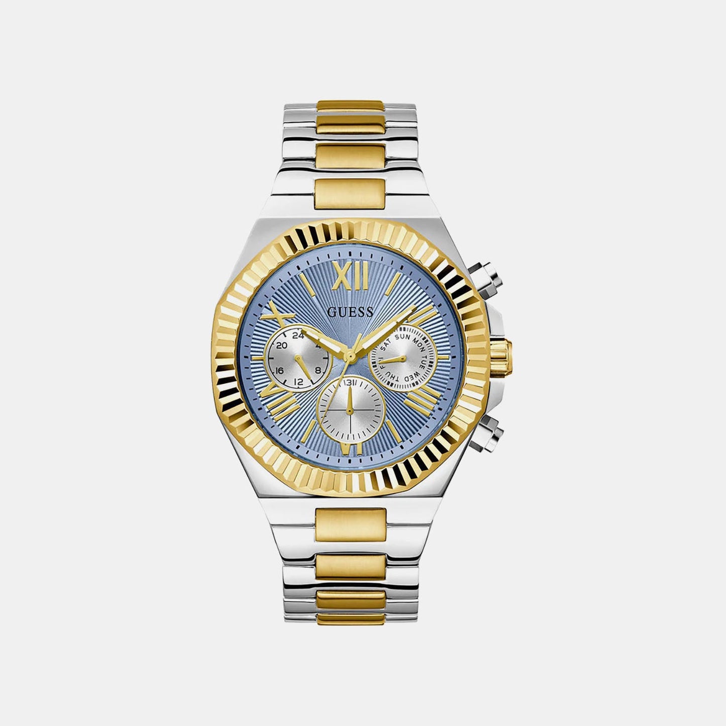 Gd Equity Men Quartz Blue Dial Analog Stainless Steel GW0703G3