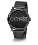 GUESS Mens Black Analog Watch