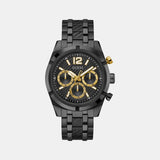Gs Resistance Men Quartz Black Dial Analog Stainless Steel GW0714G4