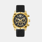 Gs Resistance Men Quartz Black Dial Analog Stainless Steel GW0729G2