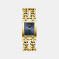 Gt Mod Heavy Metal Women Quartz Blue Dial Analog Stainless Steel GW0740L3