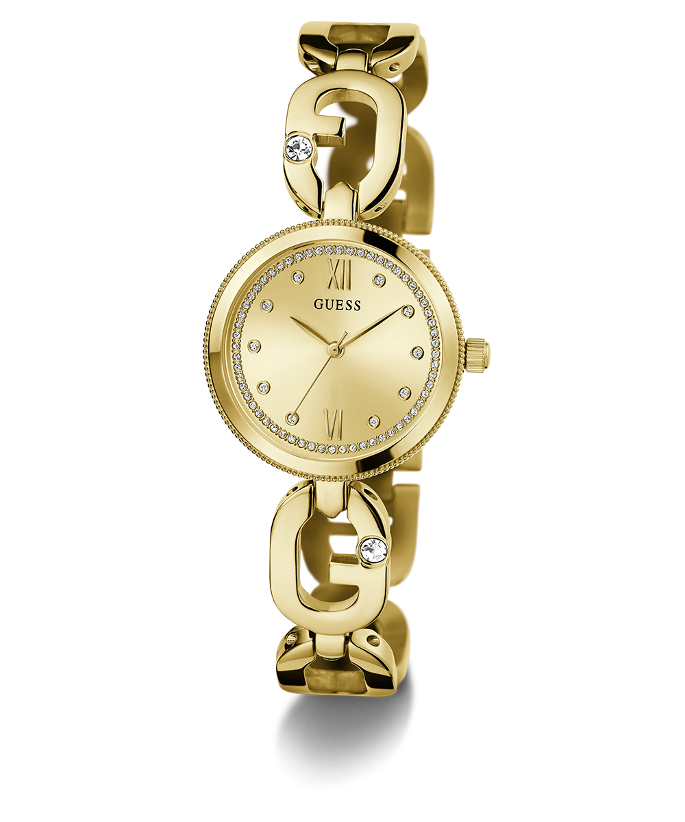 GUESS Ladies Gold Tone Analog Watch
