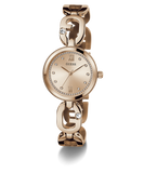 GUESS Ladies Rose Gold Tone Analog Watch