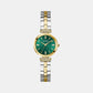 Gd Array Women Quartz Green Dial Analog Stainless Steel GW0762L6