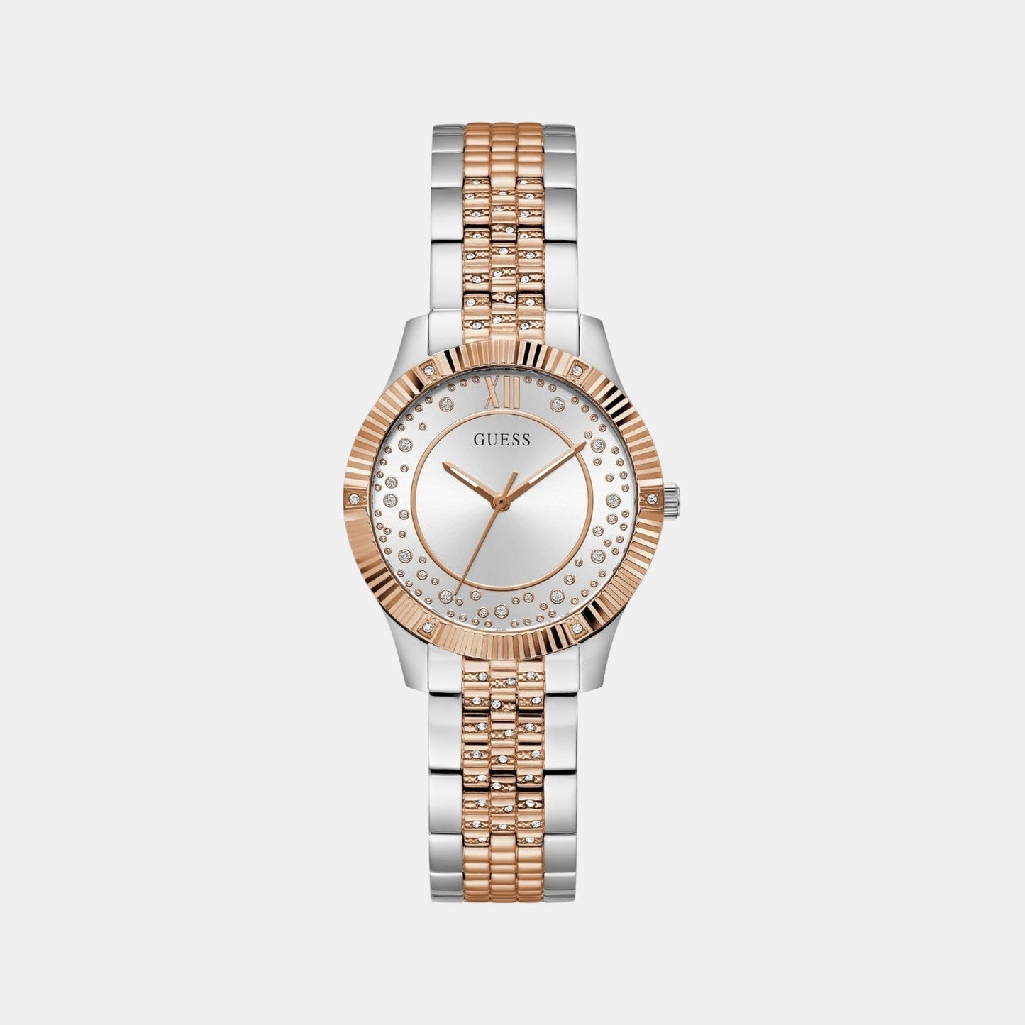 Gd Starstruck Women Quartz Silver Dial Analog Stainless Steel GW0765L2