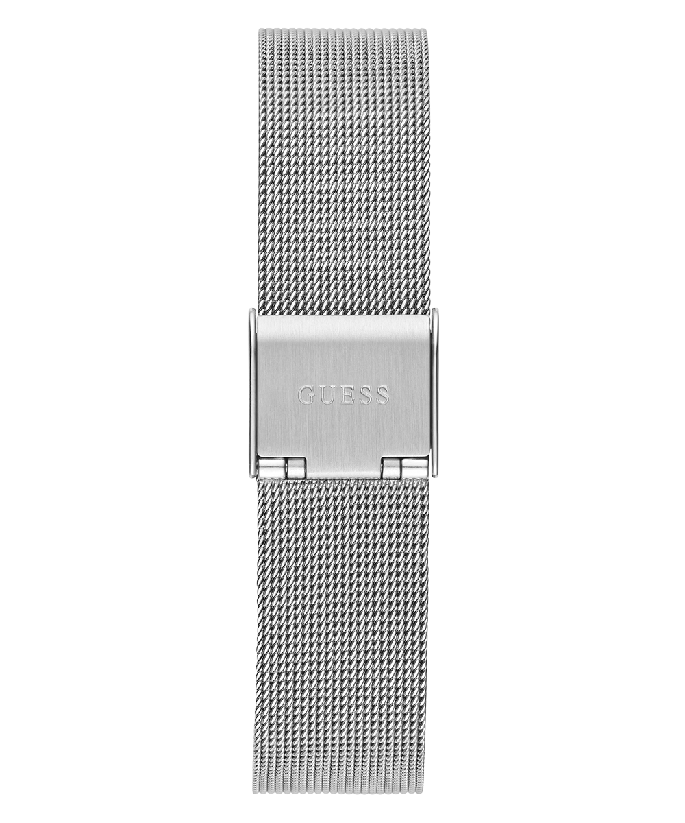 GUESS Ladies Silver Tone Analog Watch