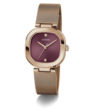 GUESS Ladies Rose Gold Tone Analog Watch