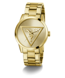GUESS Mens Gold Tone Analog Watch