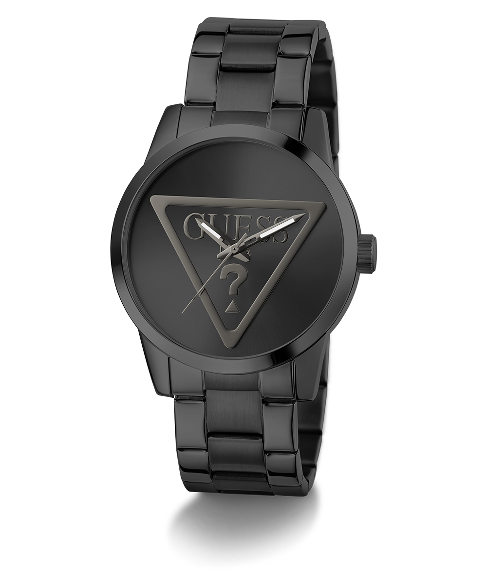 GUESS Mens Black Analog Watch
