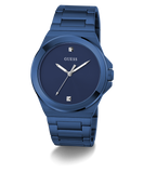 GUESS Mens Blue Analog Watch