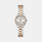 Gd Mini Luna Women Quartz Silver Dial Analog Stainless Steel GW0841L3