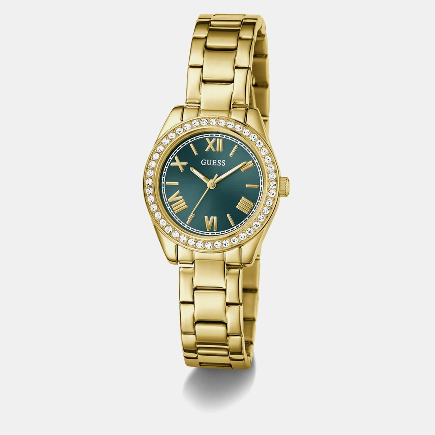 Gd Mini Luna Women Quartz Teal Dial Analog Stainless Steel GW0841L9