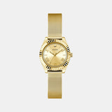 Gd Mini Luna Women Quartz Champagne Dial Analog Stainless Steel GW0842L2