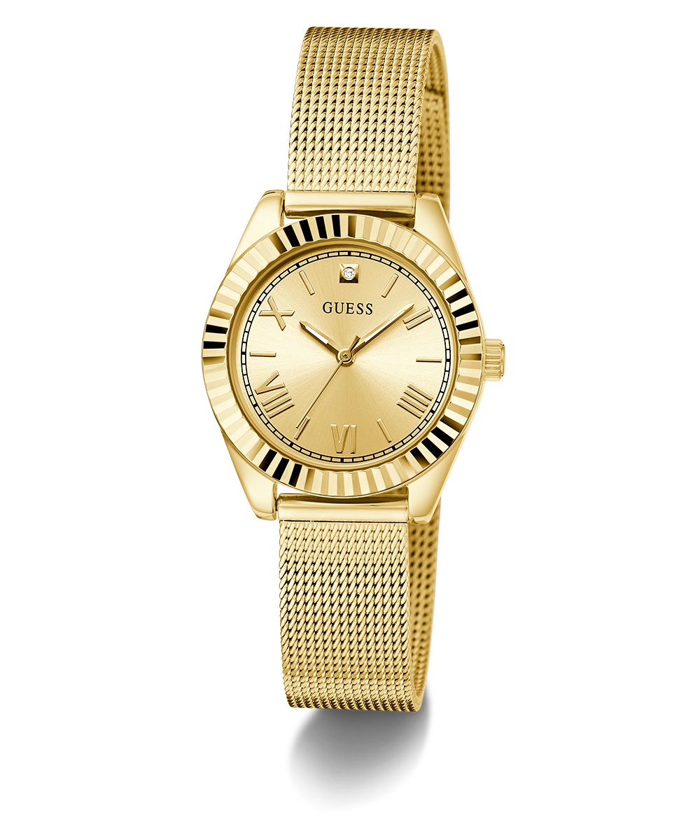 GUESS Mini Luna Ladies Gold Tone Analog Watch